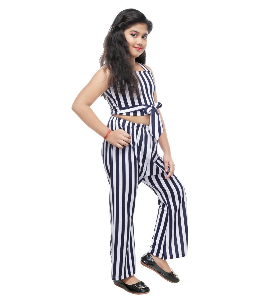 SBN Striped Girls Jumpsuit (PACK OF 1) - Buy SBN Striped Girls Jumpsuit ...