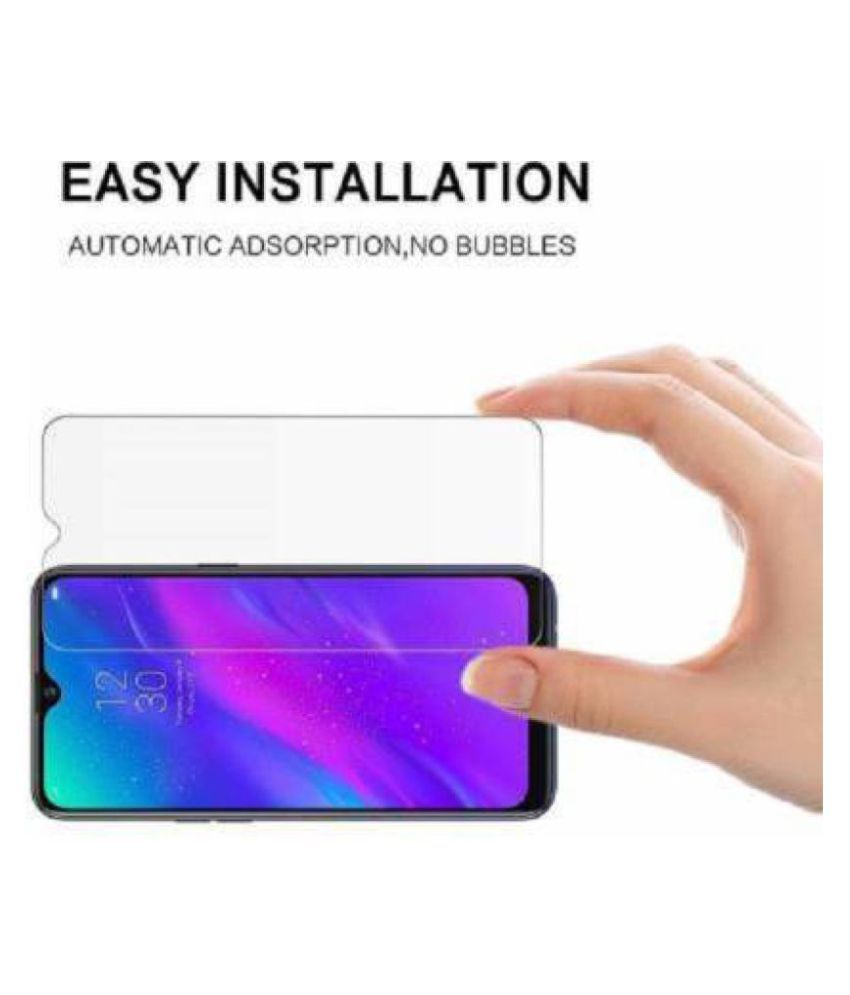 Vivo Y15 Tempered Glass Screen Guard By GLAZE Japanese Advance Technology Tempered Glass