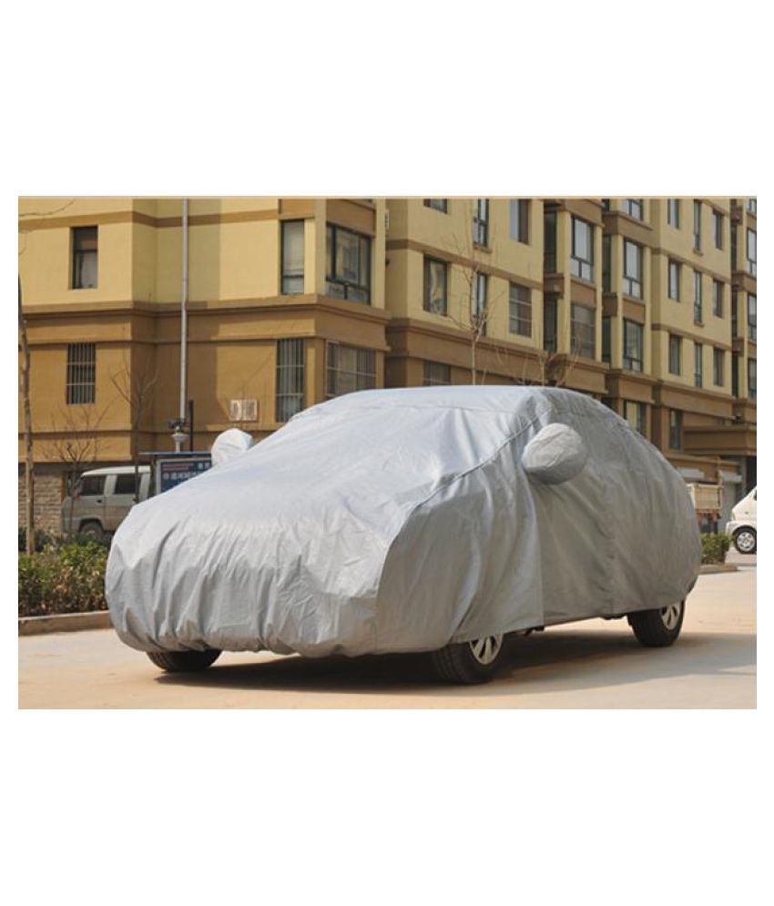 prettDliJUN Full Car Cover Waterproof UV Sun Snow Dust Rain Resistant Storage Protection Gift 