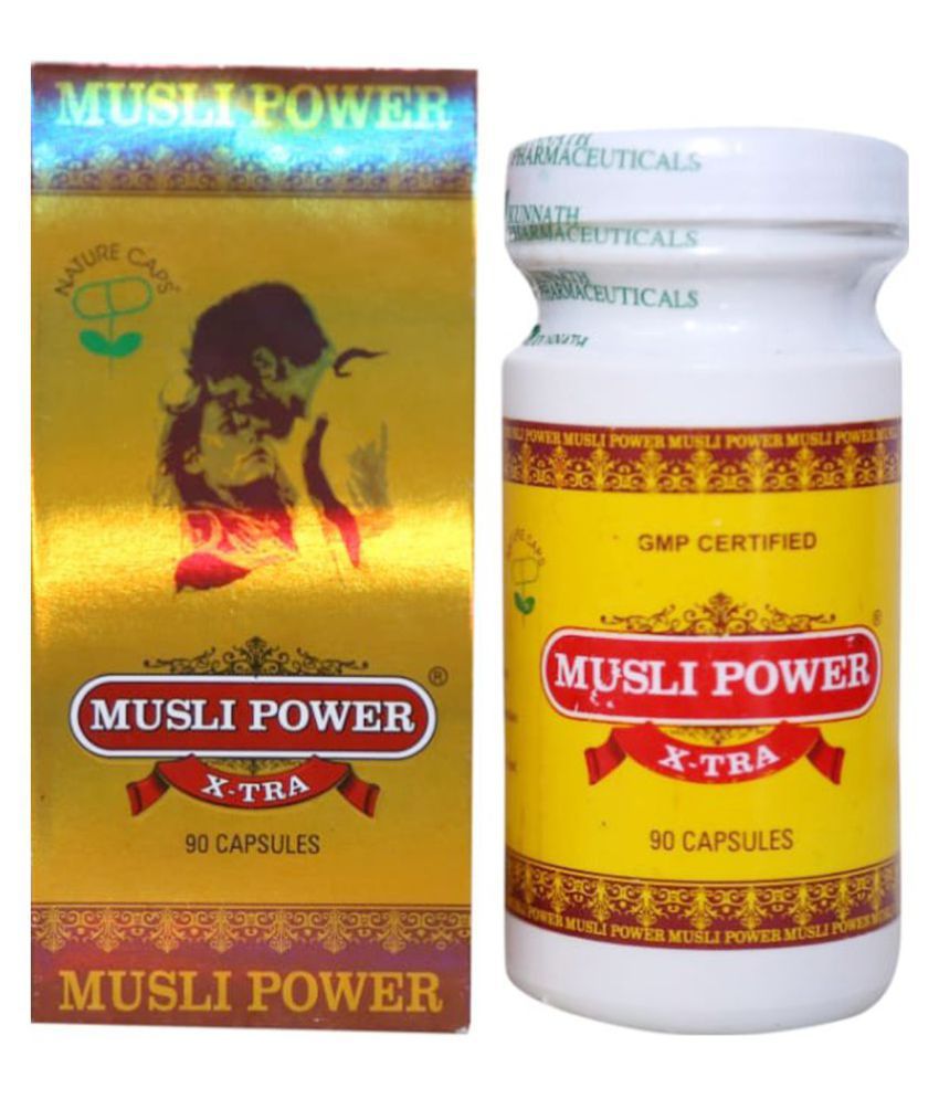 Musli Power Xtra Capsules Pack Of 90 Capsules Buy Musli Power Xtra