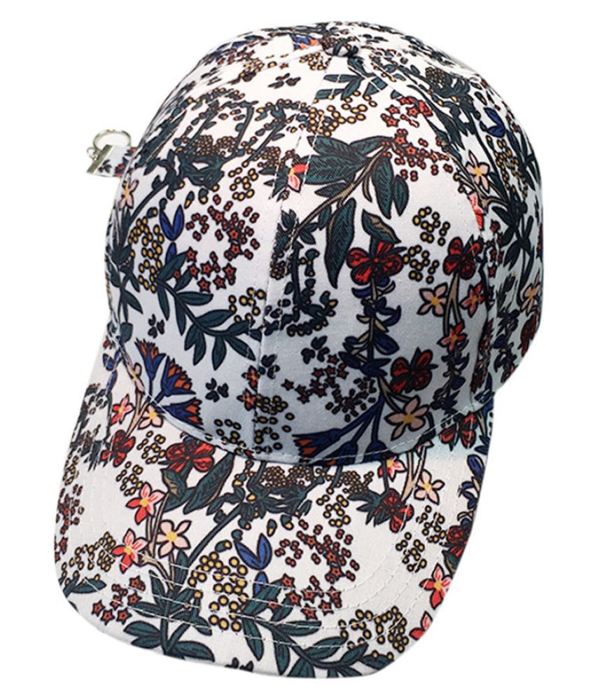 mens floral baseball hat