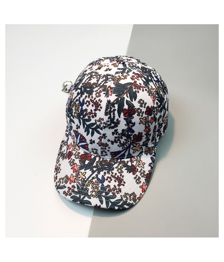 Mens floral baseball hat Clearance