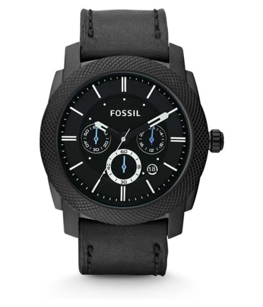 Fossil FS4552 Leather Chronograph Men's Watch - Buy Fossil FS4552 ...