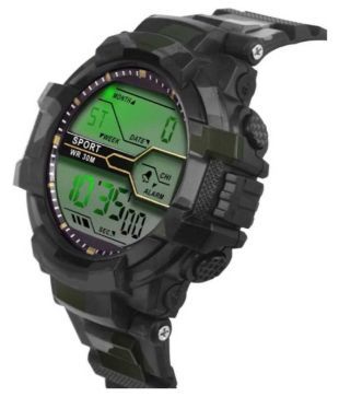large print digital watch