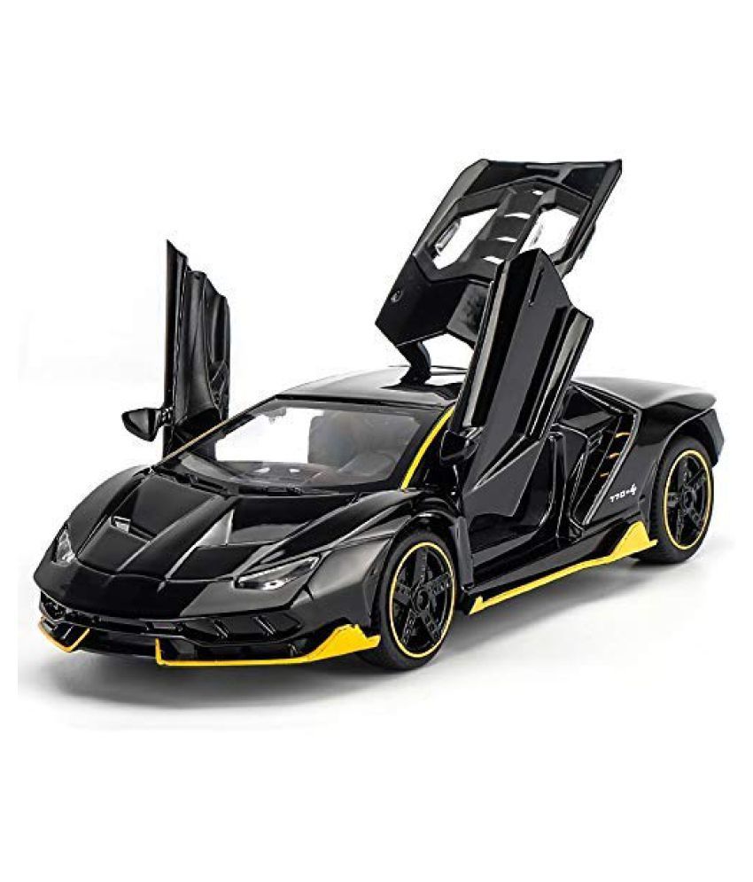 black lamborghini toy car