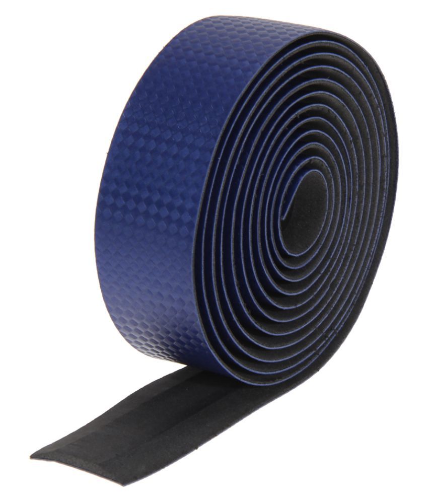 2x Bike Cycling Cork Handlebar Tape Grips+2 Bar Plug Carbon Fiber Belt Straps