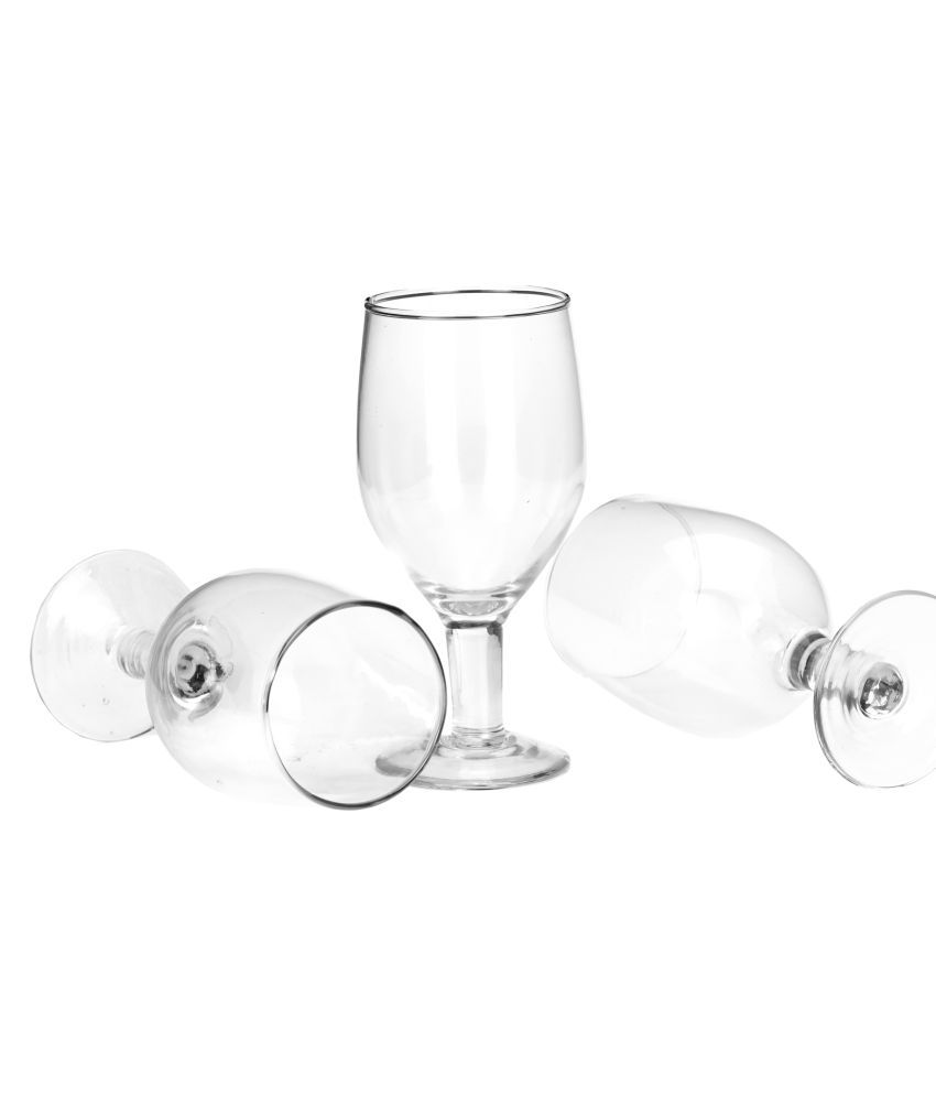     			Somil Wine  Glasses Set,  180 ML - (Pack Of 3)