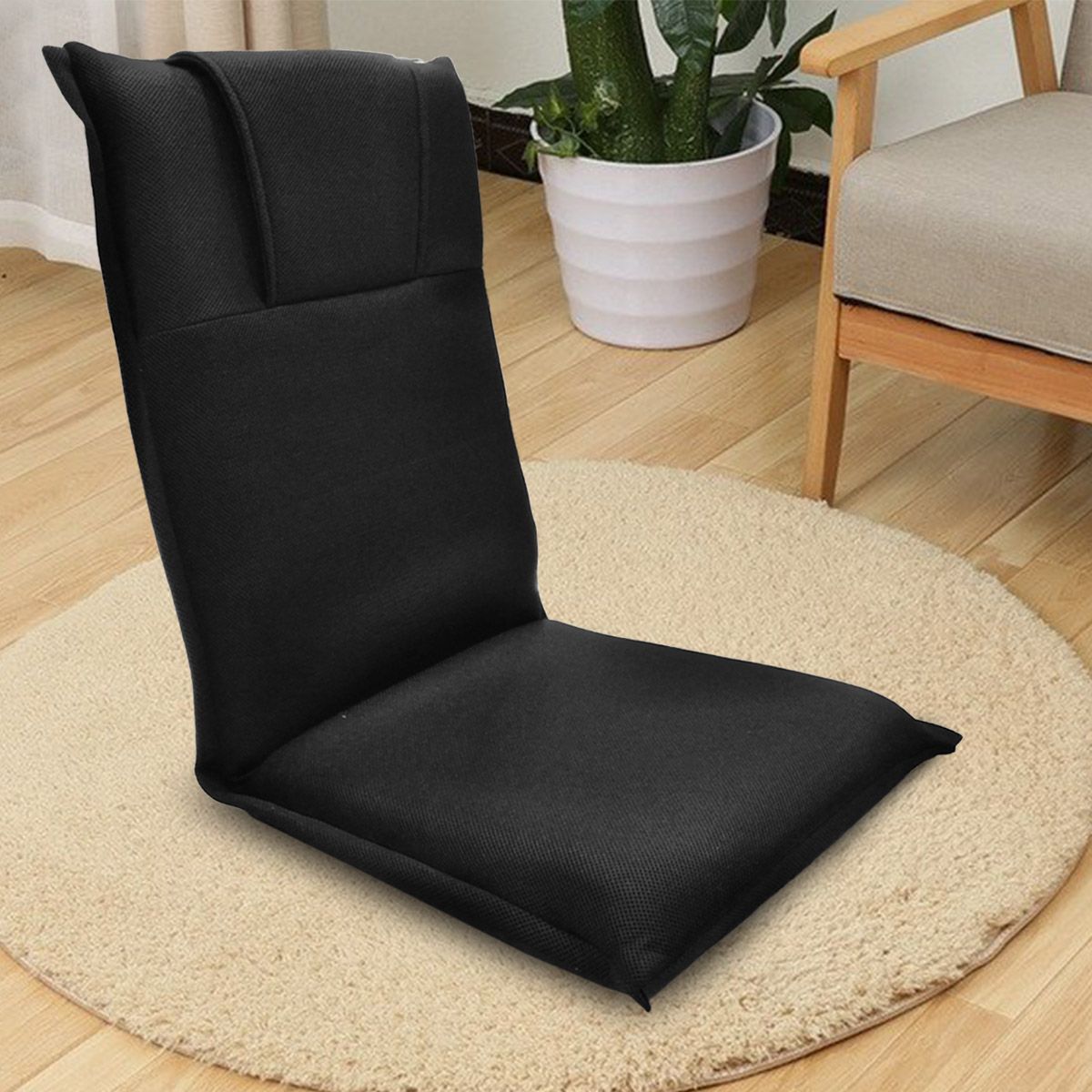 Kawachi Relaxing Meditation And Yoga Chair With Back Support Seat
