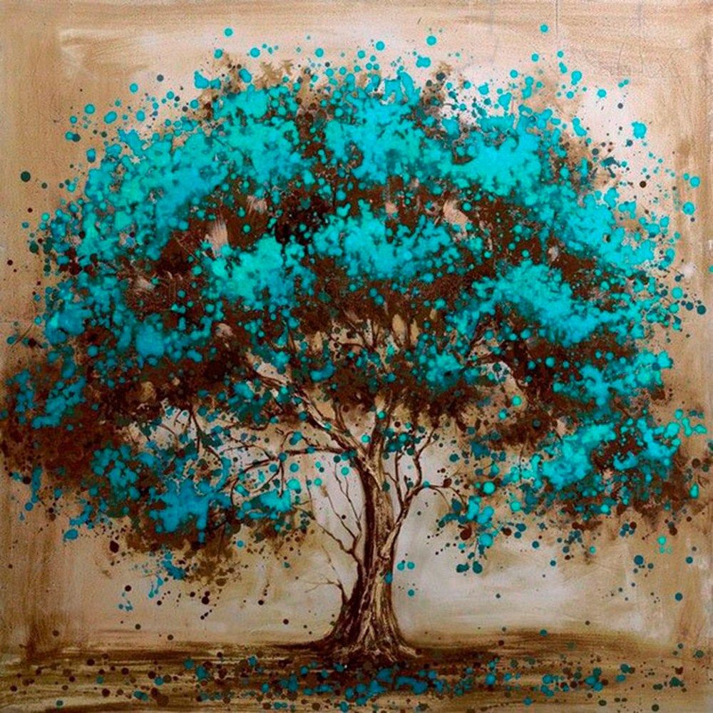 Cocoshope Paintings 10 10 Inches 25 25cm Diy 5d Diamond Painting Kit Color Tree Resin Rhinestone Mosaic Embroidery Cross Stitch Craft Home Wall Decor Buy Cocoshope Paintings 10 10 Inches 25