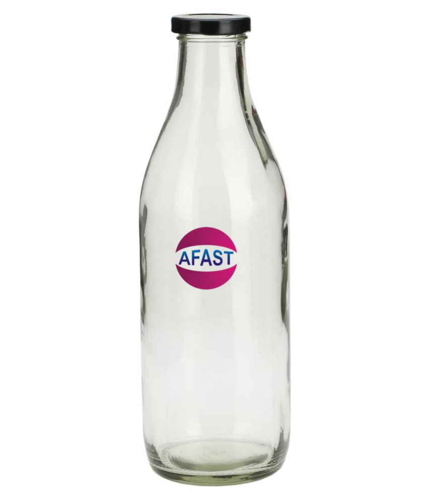     			Somil Glass Storage Bottle, Transparent, Pack Of 1, 500 ml