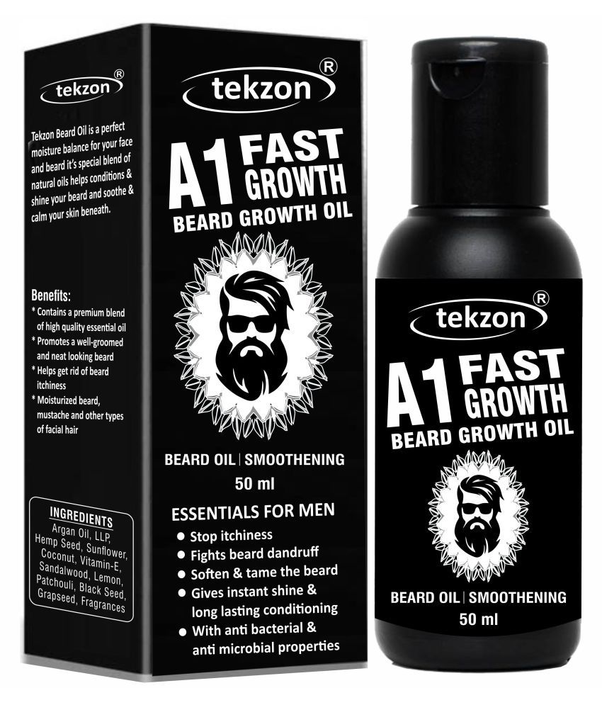 TEKZON Moustache Beard Oil Growth Oil 50 ml Buy TEKZON Moustache Beard Oil Growth Oil 50 ml at