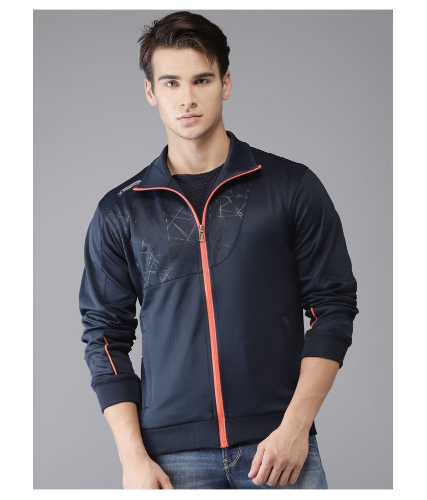 The Indian Garage Co. Navy Casual Jacket - Buy The Indian Garage Co. Navy Casual Jacket Online 