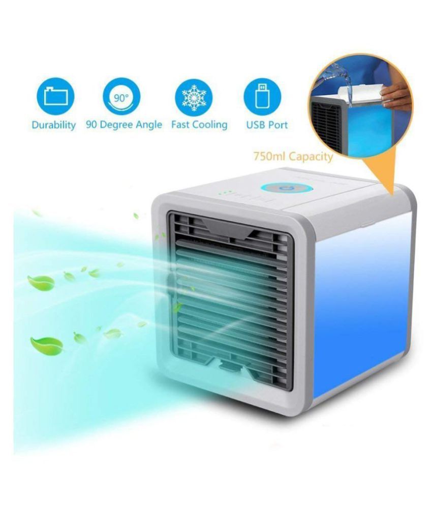 Fuego USB Mini Cooler Blue Pack of Pack of 1 Portable Air Conditioner ...