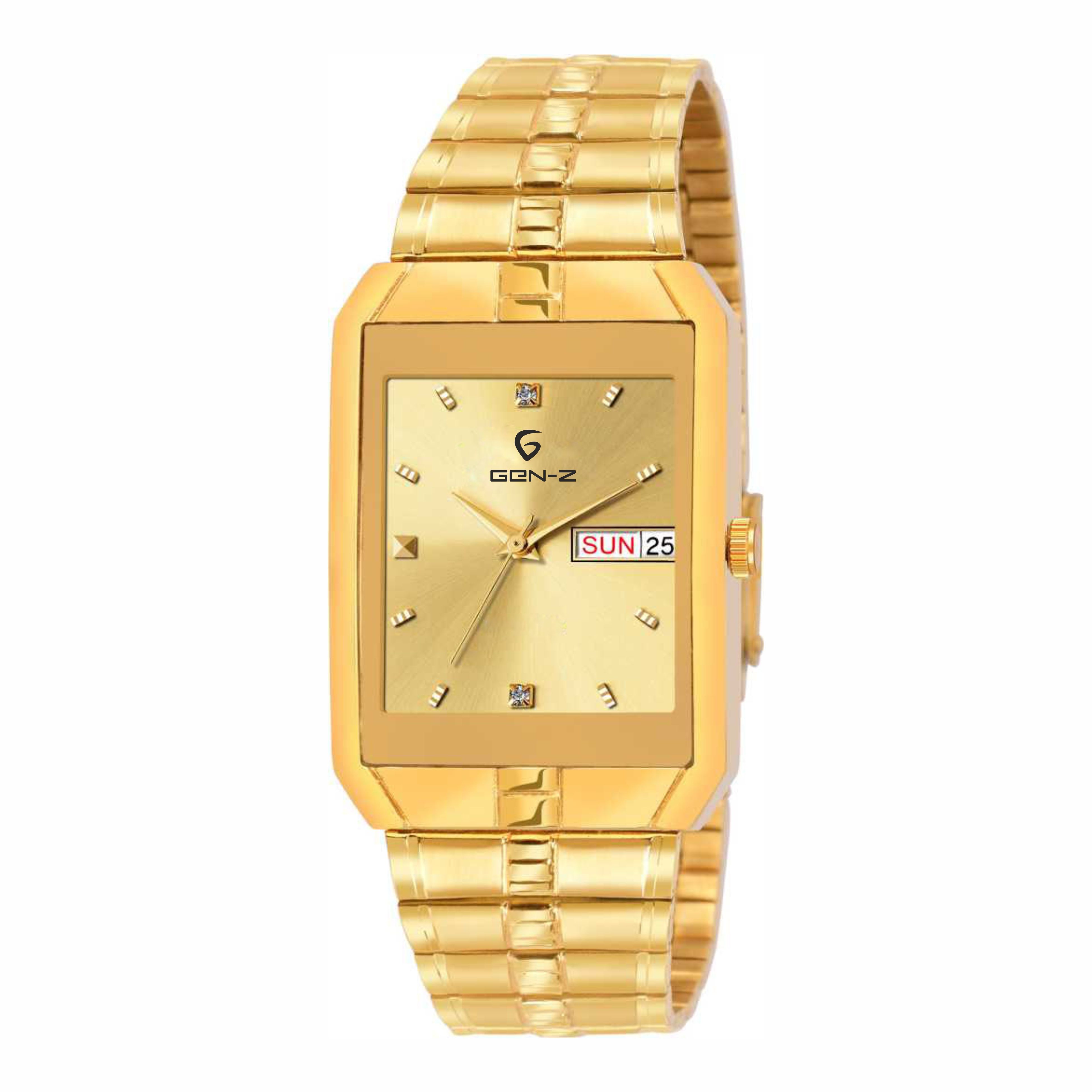 Gen-Z GOLD-004 Metal Analog Men's Watch - Buy Gen-Z GOLD ...