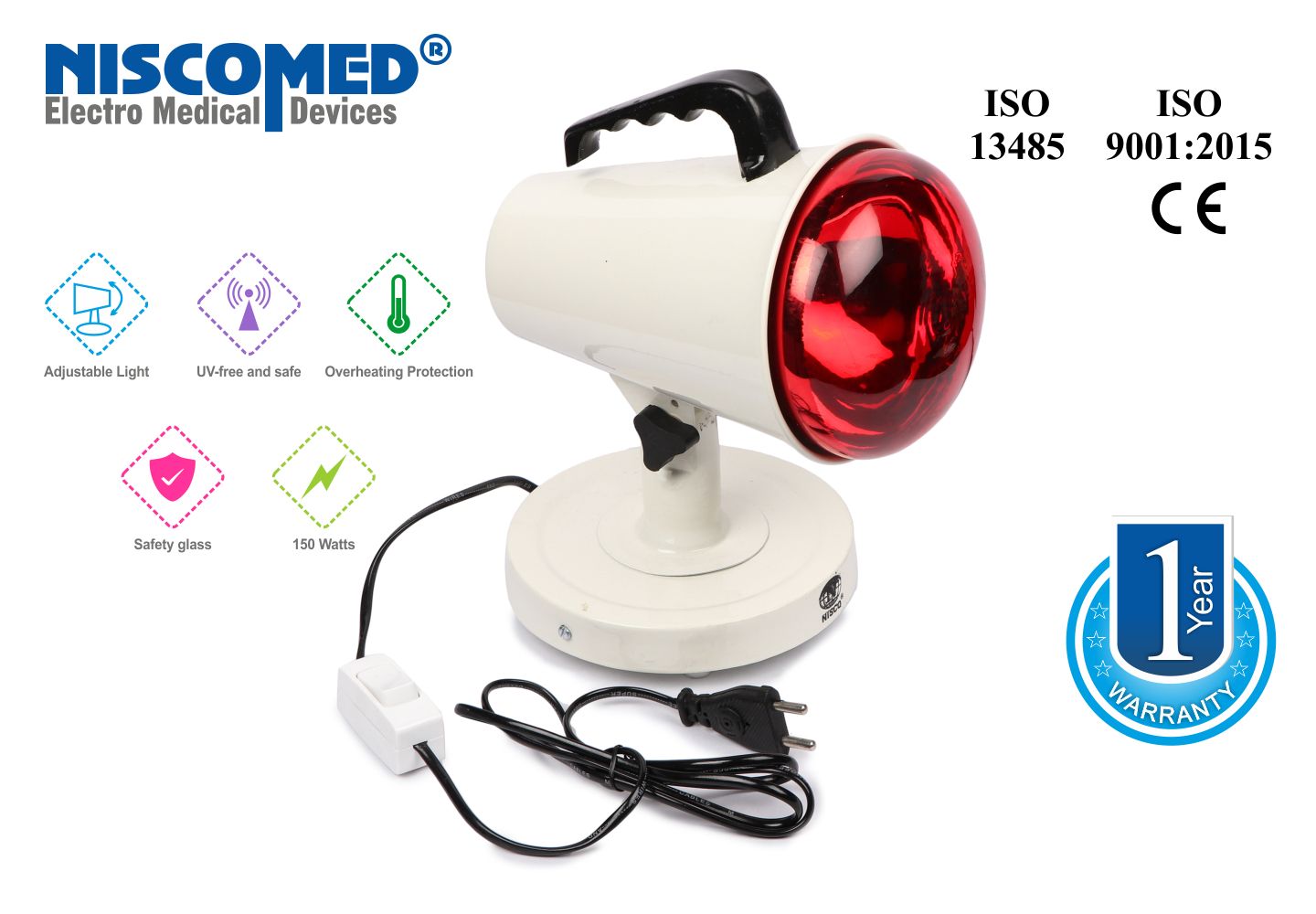 niscomed infrared lamp