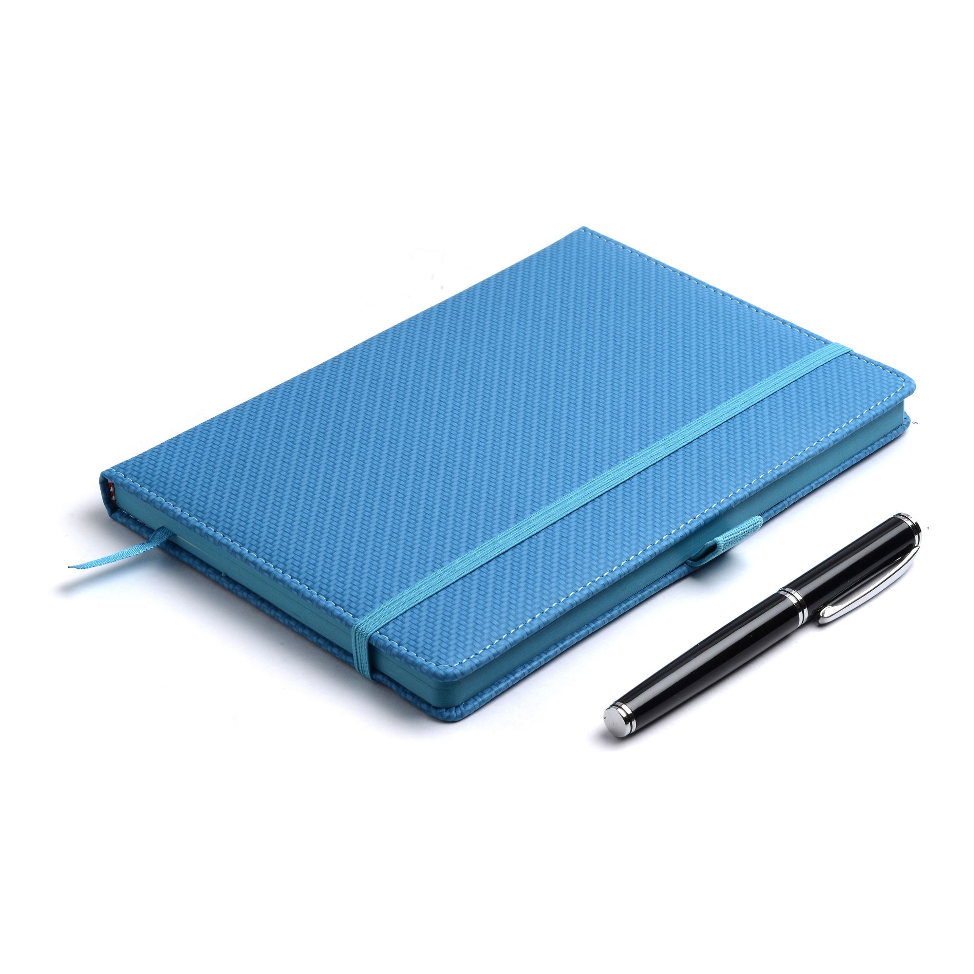 PAPERLLA LIGHT BLUE NOTEBOOK DIARY Executive A5 Multipurpose Faux