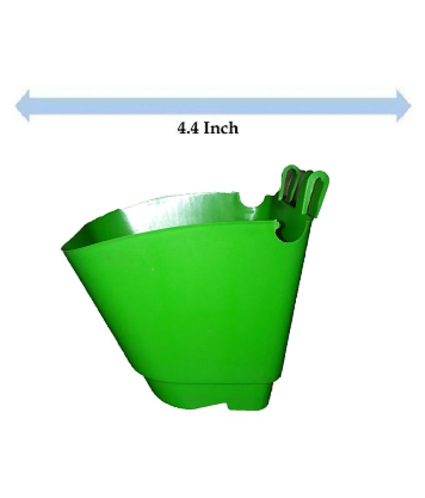 alkarty 4inch colorful hanging pots set of 14pieces indoor Outdoor