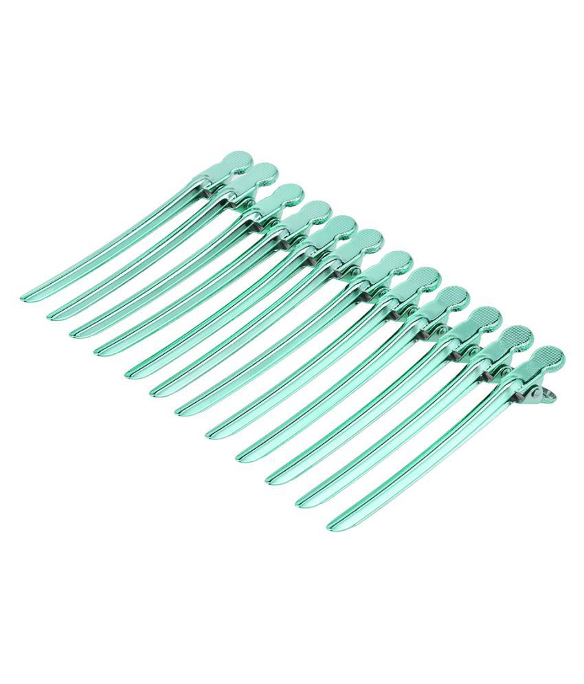 COCOSHOPE Hair Accessories 12PCS Hair Clips Metal Fashion Hair Clip with  Holes Duckbill Clips Anti-slip Hair Styling Salon Hairdressing Tool: Buy  Online at Low Price in India - Snapdeal