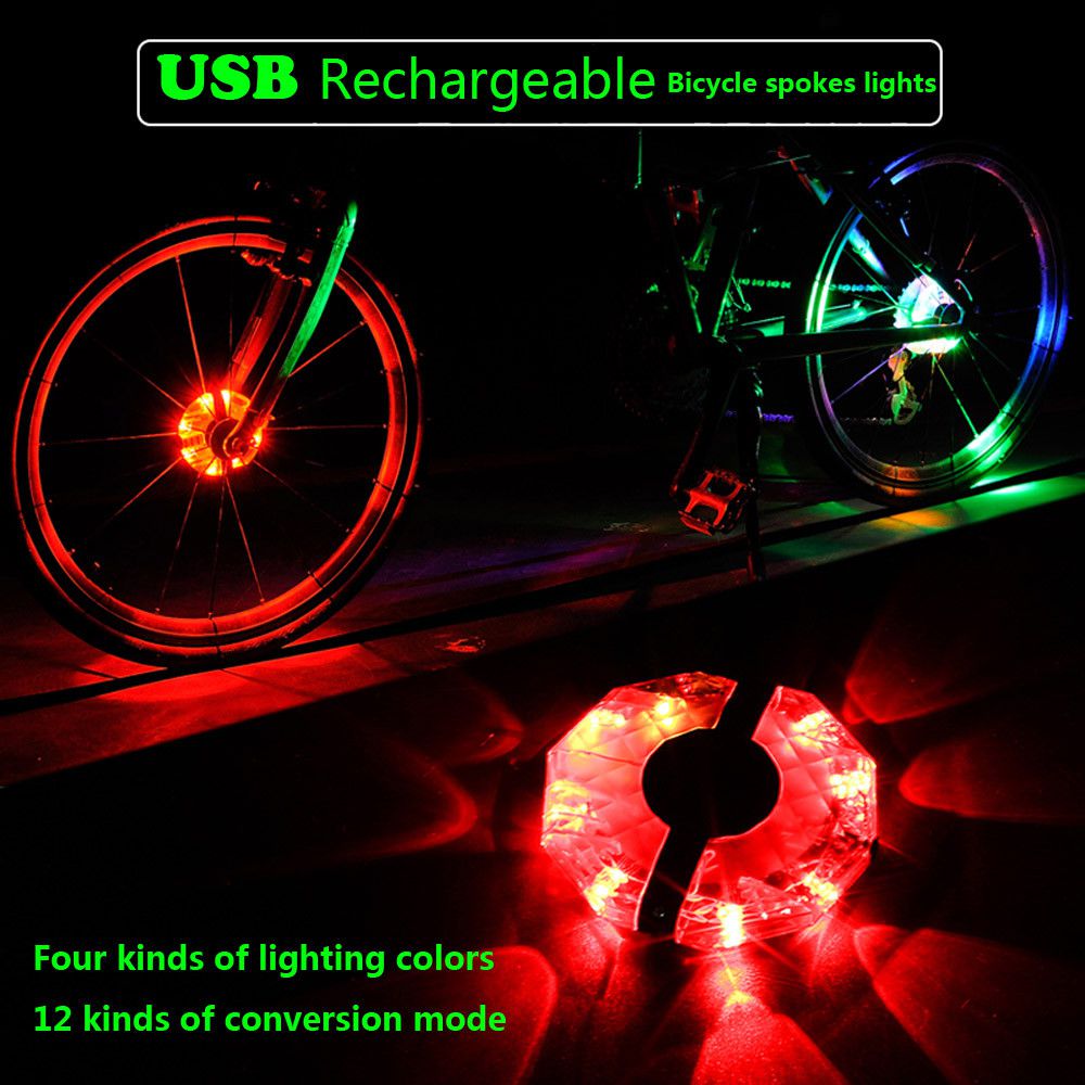 rechargeable bike lights