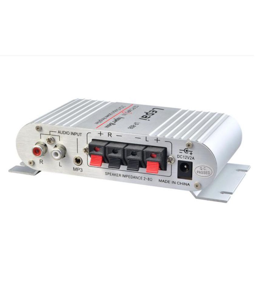 Buy Mini HiFi Audio Stereo Amplifier 12V 20W X2 RMS Amp For Home Car