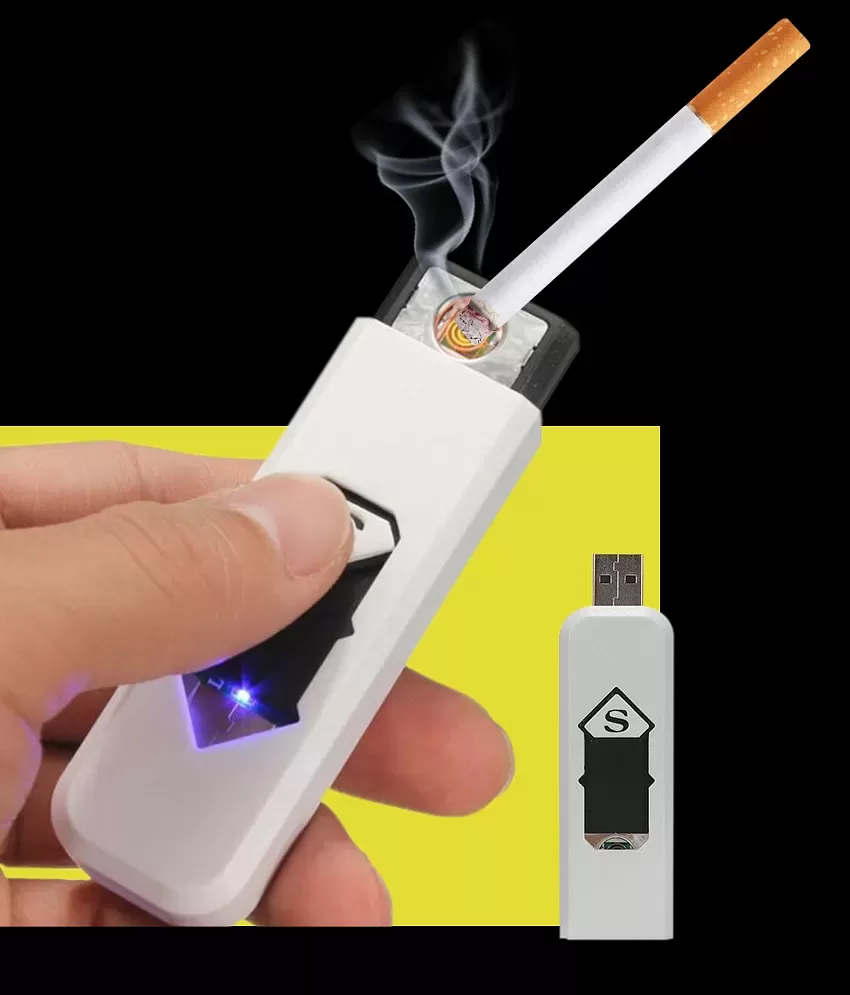 Buy Maxbell USB Rechargeable Electronic Flameless Lighter Online