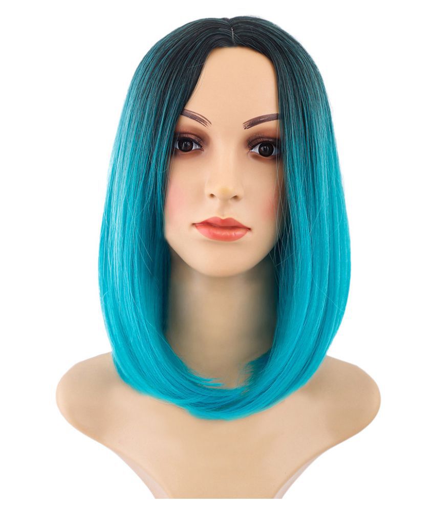 Black Pink Ombre Hair Straight Bob Wigs Synthetic Hair Short Party Hair Wig  : Buy Black Pink Ombre Hair Straight Bob Wigs Synthetic Hair Short Party  Hair Wig at Best Prices in