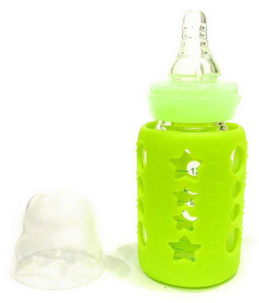 Little Whiskey Glass Feeding Bottle for Newborn Baby Glass Feeder
