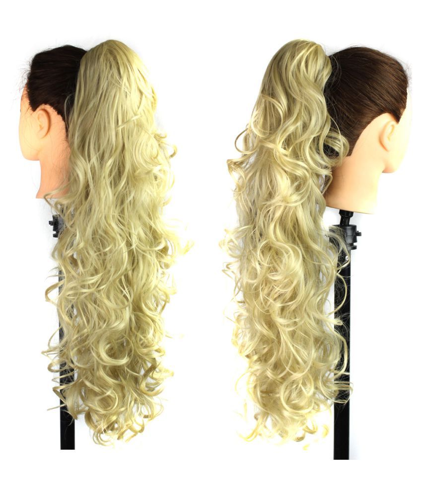 Long Clipin Curly Claw Jaw Ponytail Clip In Hair Extensions Wavy