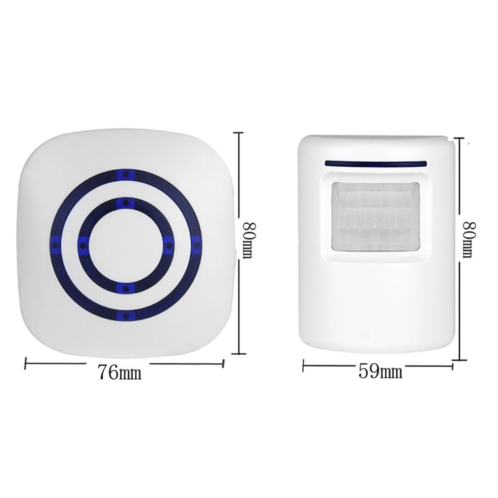 Wireless Door Motion Sensor Detector Smart Visitor doorbell Home