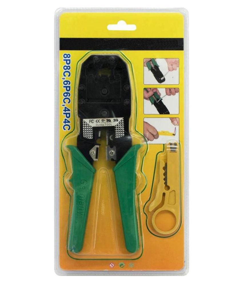 HT-315 3 in 1 Modular Crimping Tool RJ45 RJ12 RJ11 with Punch Down Tool 
