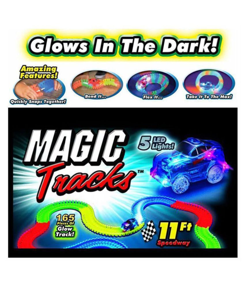 rechargeable magic tracks cars