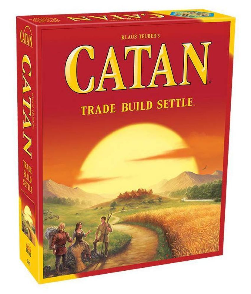 catan board game trade build settle