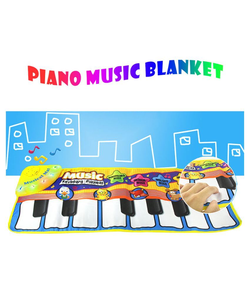 Baby Early Education Music Piano Carpet Play Keyboard Mat For Baby