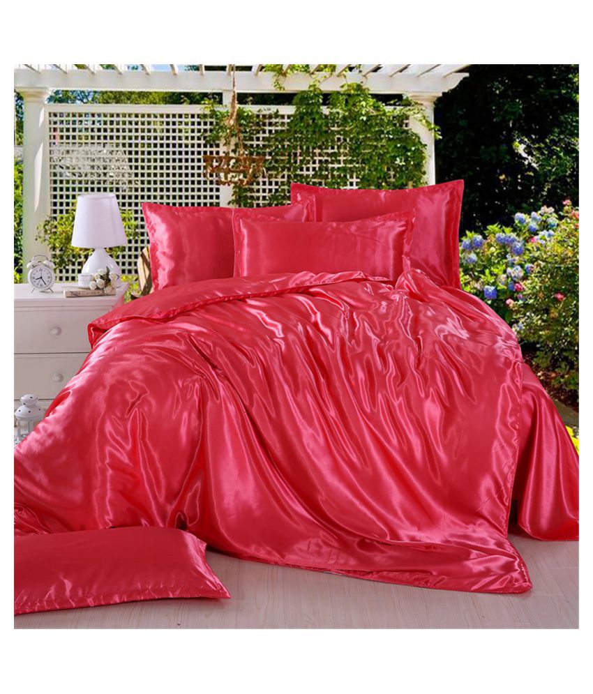 Satin Charmeuse Sheet Set Full Queen King Soft Silk Feel Bedding 4 Pcs Luxury 