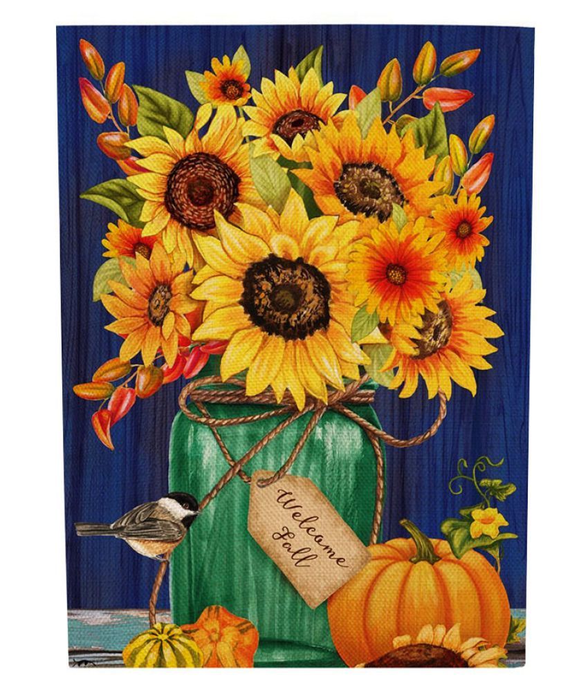 Seasonal Garden Flags Double Sided Outdoor Holidays Decorative