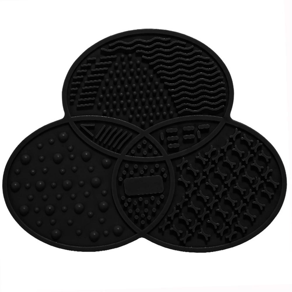 Silicone Makeup Brush Cleaner Pad Cosmetic Pen Washing ...