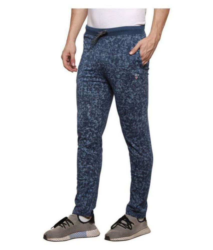 men's cotton track pants with zipper pockets