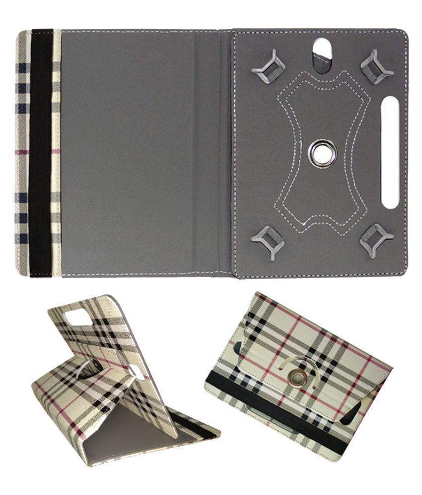 Samsung Galaxy Tab A 10.1 SM T585 Flip Cover By Cutesy Multi Color