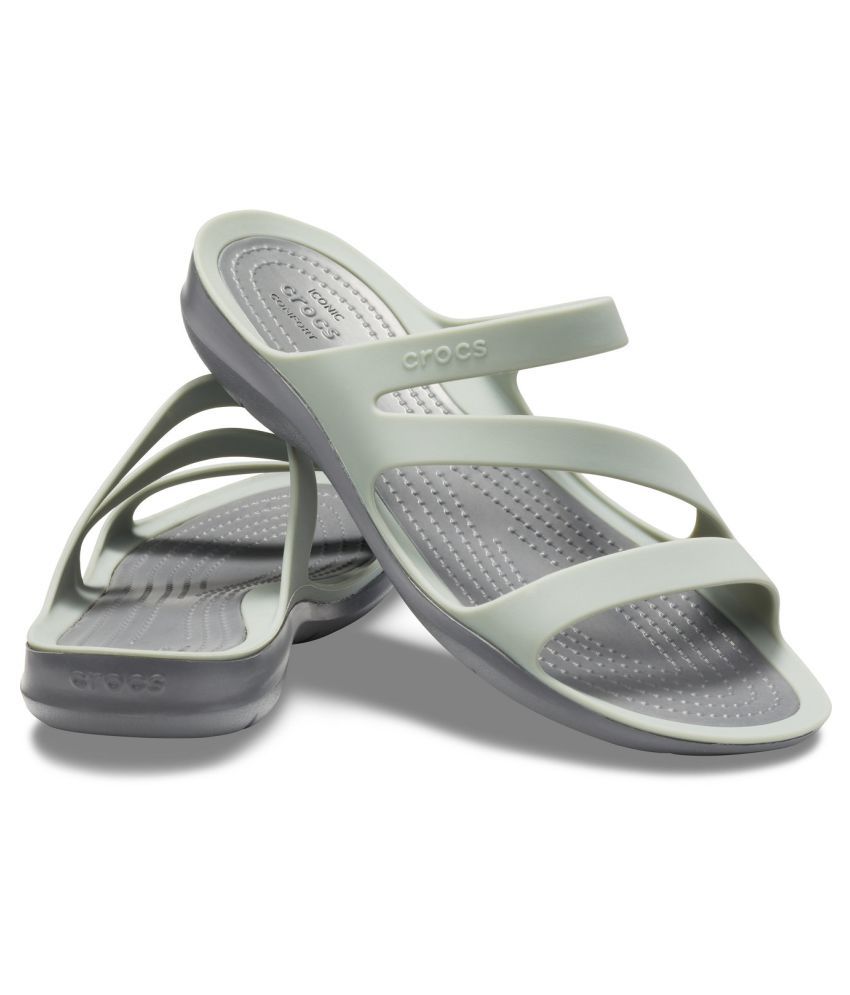  Crocs  Swiftwater Women Green  Sandal  Price in India Buy 