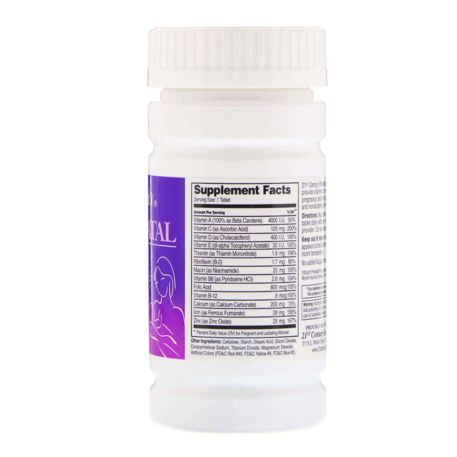 Life Extension PreNatal Vegetarian Dietary Supplement 60 no.s Vitamins