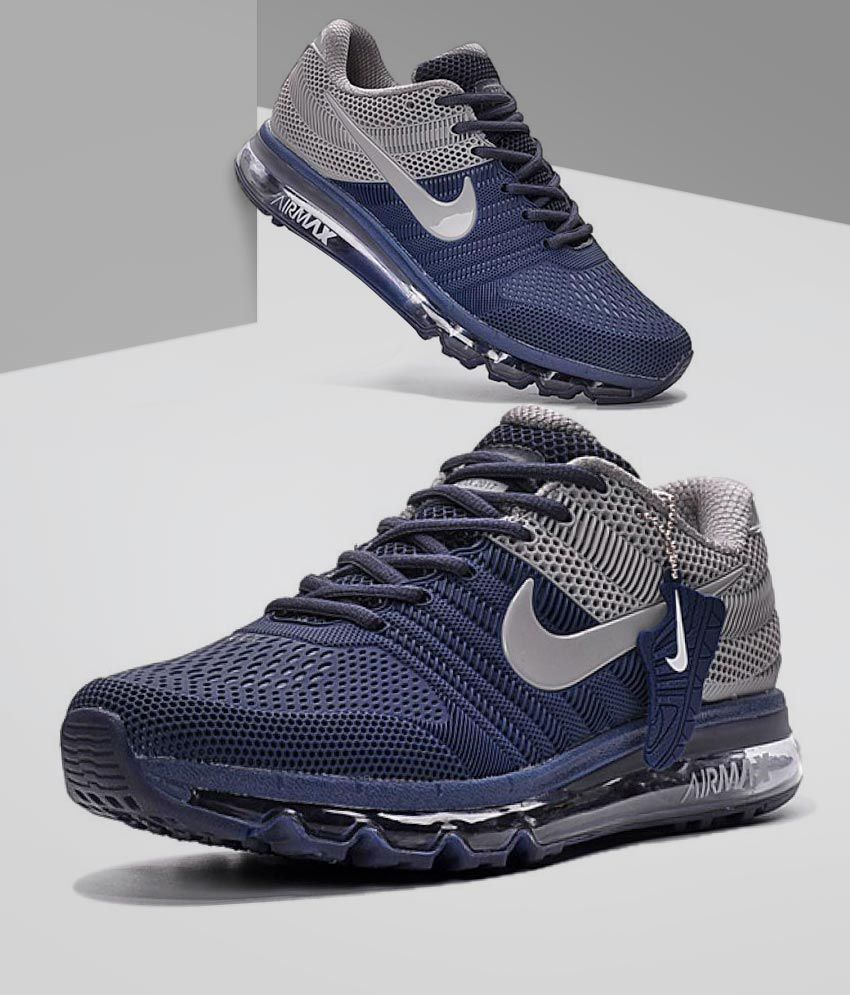 Nike NIKE 2017 GREY BLUE Grey Running 