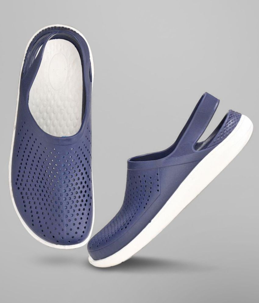 Yala Blue Rubber Floater Sandals - Buy 