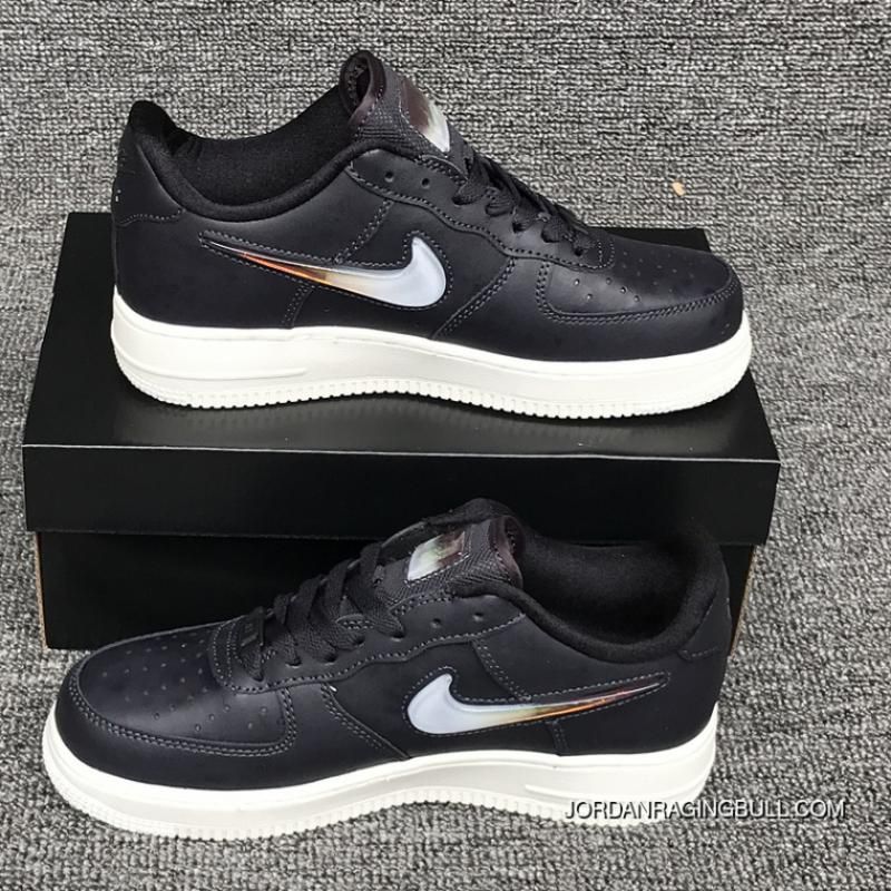 nike air force 1 jelly black