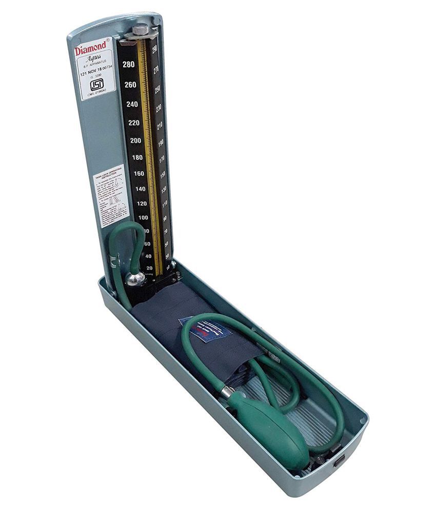Diamond BPMR121 Mercury Blood Pressure Monitor Aqua Metallic: Buy