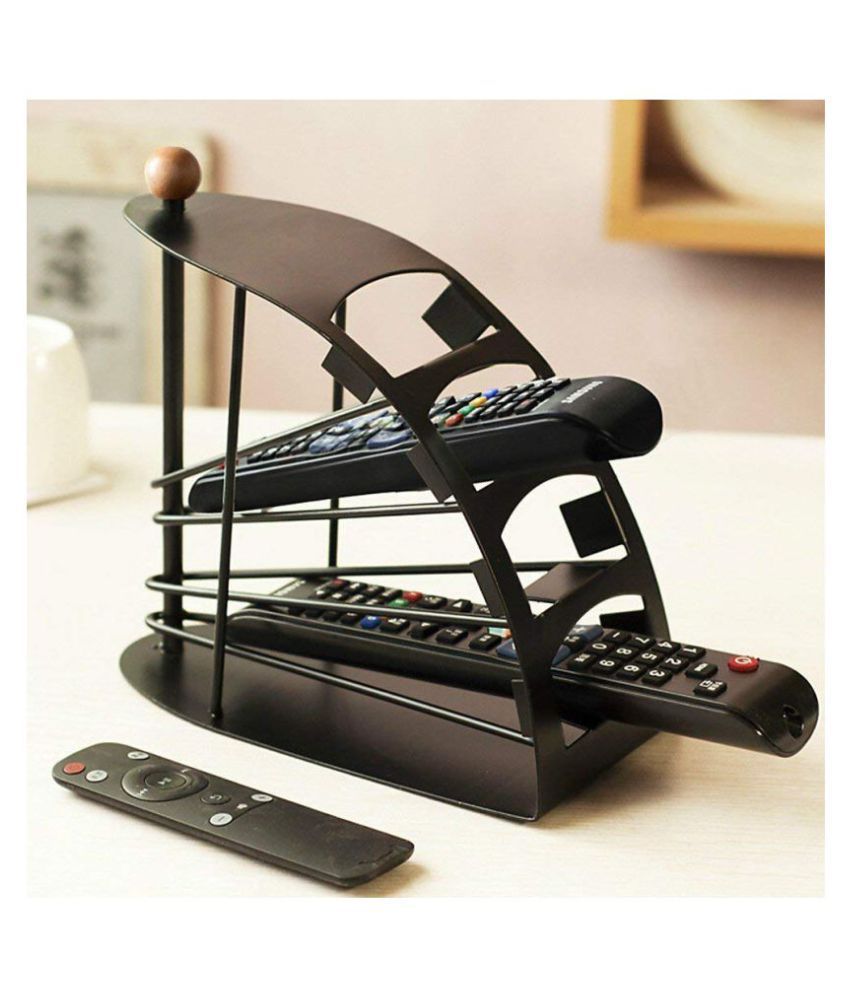 Hridaan Modern Remote Control Organizer Stand Shelf Rack Holder Organizer Stand Shelf Rack Holder