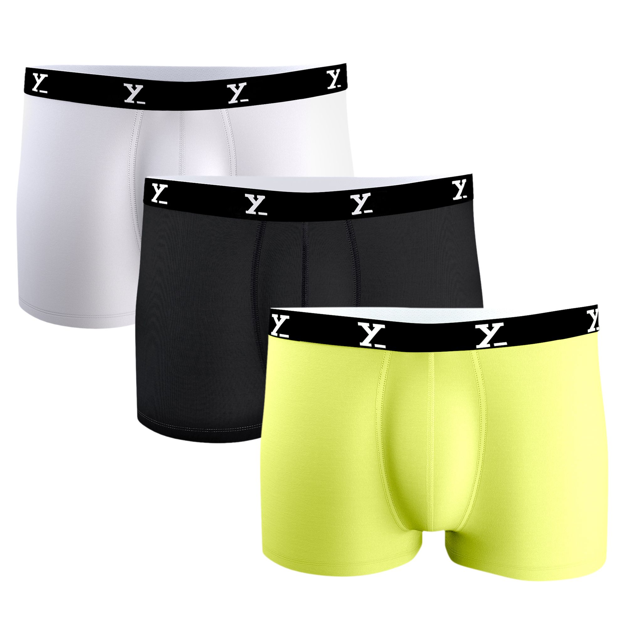 XYXX Multicolor Modal Men's Trunks ( Pack of 3 ) Buy XYXX
