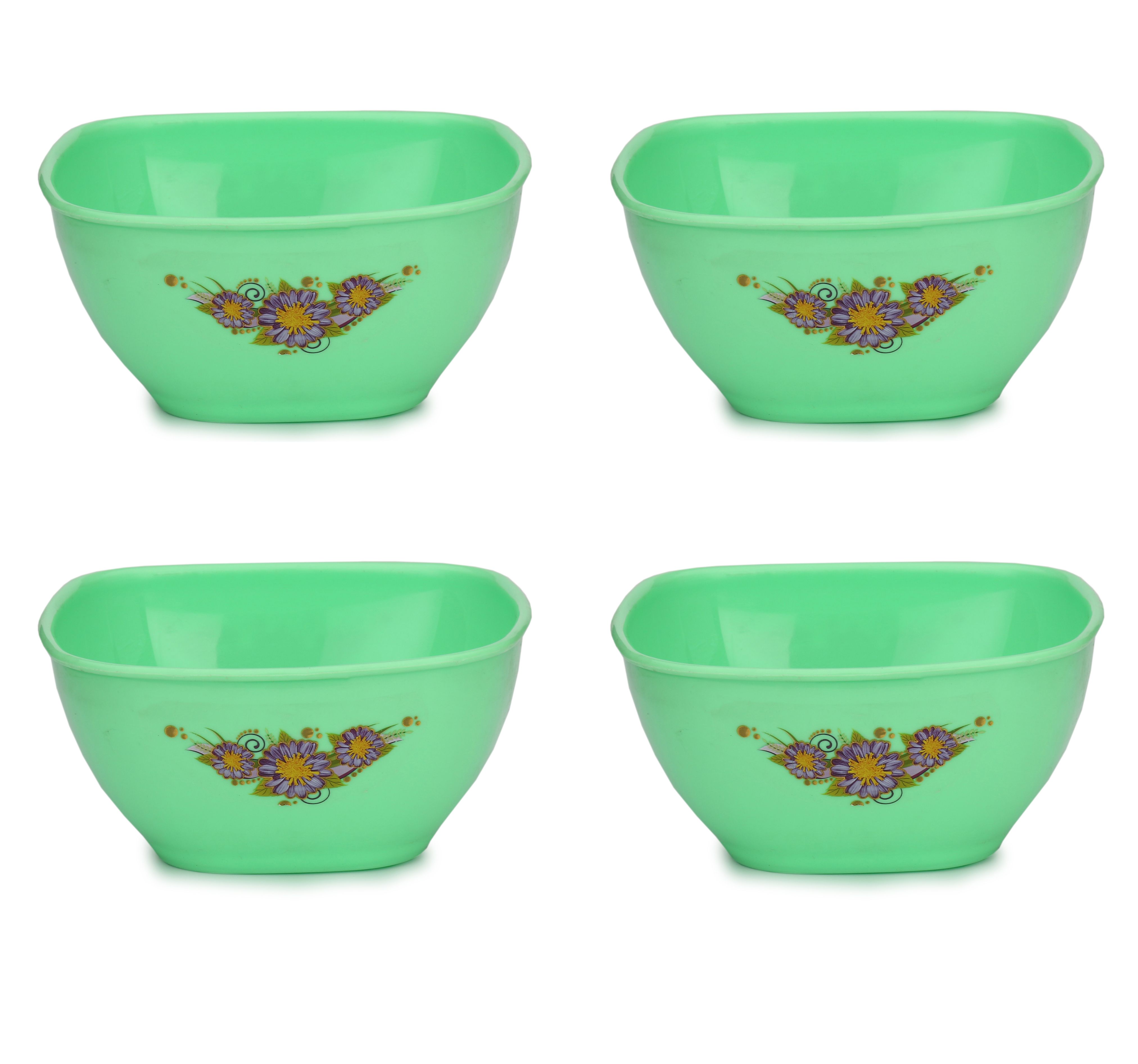 Somil 4 Pcs Plastic Fruit Bowl 900 mL Buy Online at Best Price in
