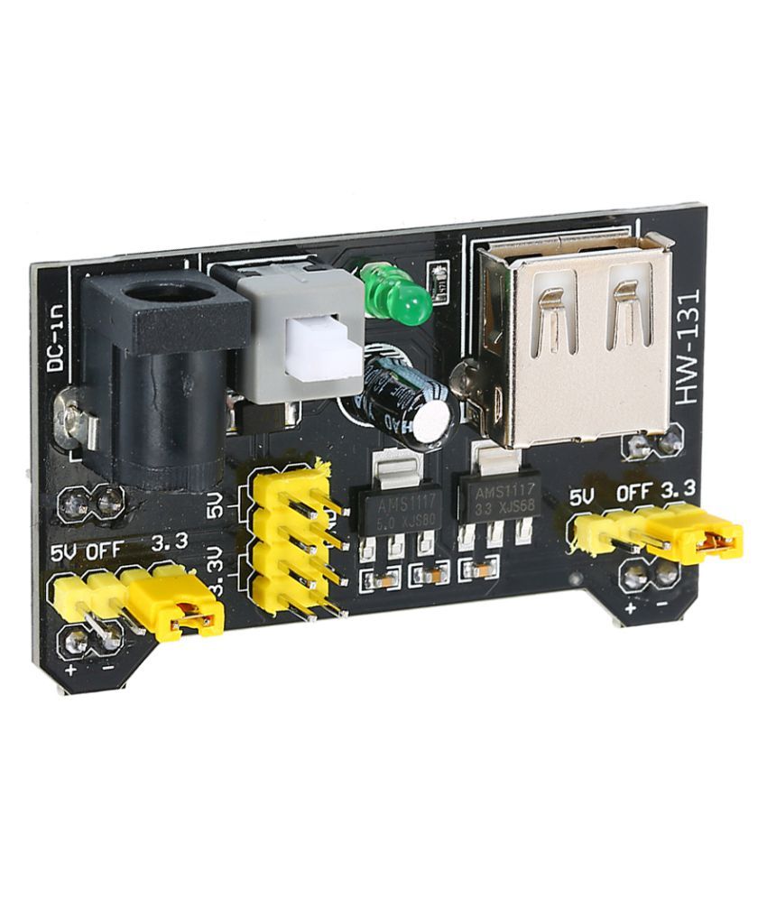 Breadboard Power Supply Module DC3.3V-5V For Arduino Bread Board New PopularOJ