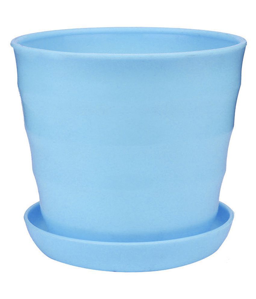 Colourful Mini Plastic Flower Pot Succulent Plant Flowerpot Home