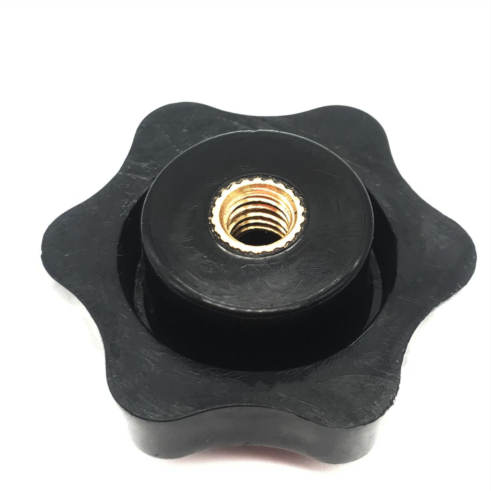 Buy M6 Star Knob Female Thread 8pcs Black Plastic Star Head Clamping